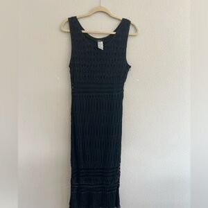 Elegant Black Sleeveless Dress